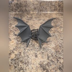 Black Bat Wing Hair Clip